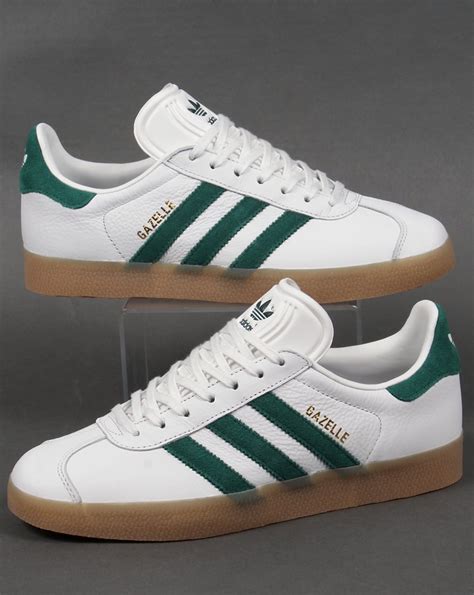 adidas gazelle groen wit|adidas Gazelle Shoes .